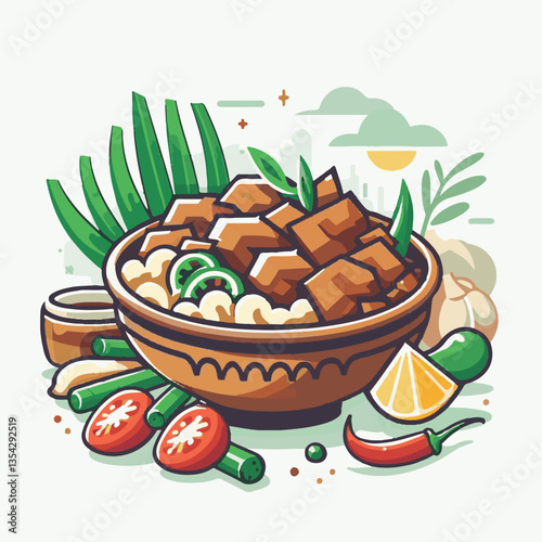 meal, meat, dish, food, filipino, dinner, lunch, adobo, background, vinegar, cuisine, pork, plate, garlic, traditional, brown, asian, cooked, sauce, homemade, philippines, braised, soy, pepper, black,