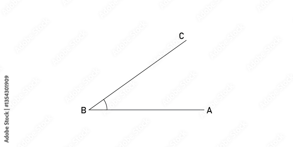 Angles in Geometry. Two Straight Lines. Vertex, Arms, Initial Side and Terminal Side. Angles in Geometry. Two Straight Lines. Vertex, Arms, Initial Side and Terminal Side.