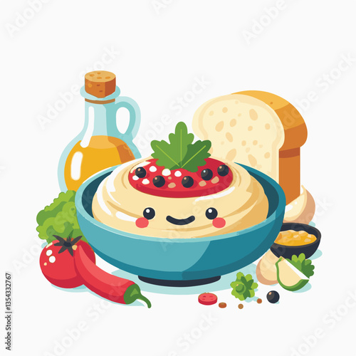 food, eggplant, cuisine, arabic, traditional, appetizer, vegetarian, dip, hummus, babaganoush, turkish, lebanese, vegetable, mediterranean, ganoush, parsley, healthy, snack, arabian, greek, baba, back