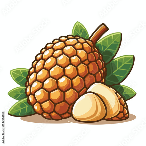 asian, cempedak, food, fruit, fresh, sweet, tropical, exotic, tasty, asia, ingredient, delicious, ripe, yellow, traditional, background, healthy, dessert, raw, tropical fruit, organic, green, cuisine,