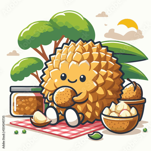 asian, cempedak, food, fruit, fresh, sweet, tropical, exotic, tasty, asia, ingredient, delicious, ripe, yellow, traditional, background, healthy, dessert, raw, tropical fruit, organic, green, cuisine,
