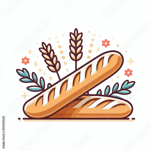 baguette, food, bread, bakery, breakfast, french, bun, meal, fresh, pastry, loaf, wheat, healthy, crust, tasty, nutrition, brown, isolated, flour, bake, organic, background, traditional, delicious, ce