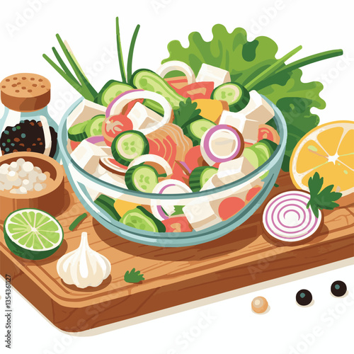 ceviche, food, seafood, gourmet, lime, fresh, meal, fish, appetizer, delicious, cuisine, citrus, peru, peruvian, restaurant, raw, cebiche, marinated, cilantro, onion, seviche, lunch, background, salad