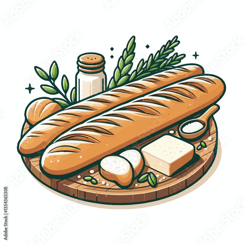baguette, food, bread, bakery, breakfast, french, bun, meal, fresh, pastry, loaf, wheat, healthy, crust, tasty, nutrition, brown, isolated, flour, bake, organic, background, traditional, delicious, ce