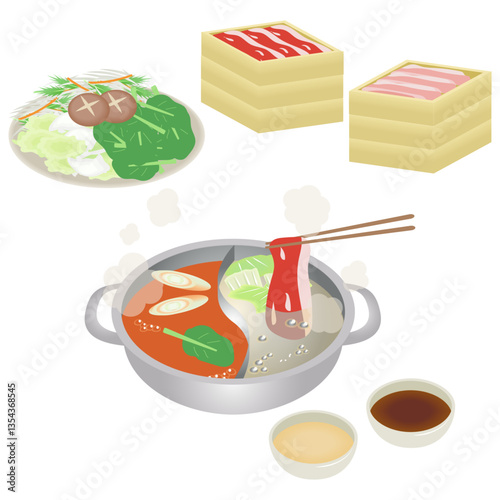 しゃぶしゃぶ食べ放題