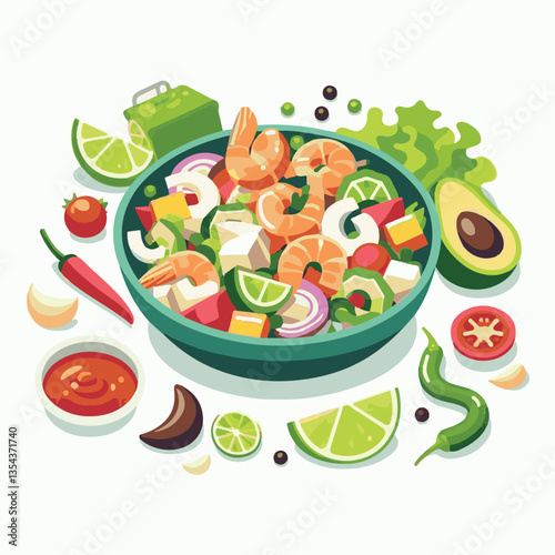 ceviche, food, seafood, gourmet, lime, fresh, meal, fish, appetizer, delicious, cuisine, citrus, peru, peruvian, restaurant, raw, cebiche, marinated, cilantro, onion, seviche, lunch, background, salad