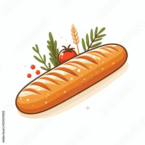 baguette, food, bread, bakery, breakfast, french, bun, meal, fresh, pastry, loaf, wheat, healthy, crust, tasty, nutrition, brown, isolated, flour, bake, organic, background, traditional, delicious, ce