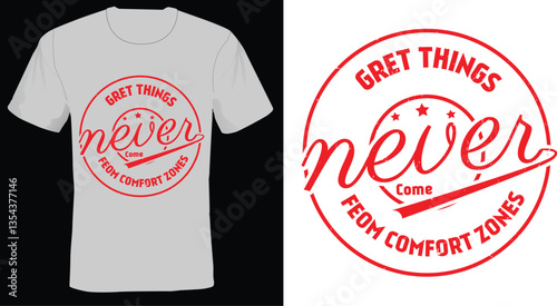 Modern Minimalist Typography T-Shirt Design