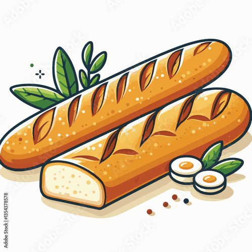 baguette, food, bread, bakery, breakfast, french, bun, meal, fresh, pastry, loaf, wheat, healthy, crust, tasty, nutrition, brown, isolated, flour, bake, organic, background, traditional, delicious, ce