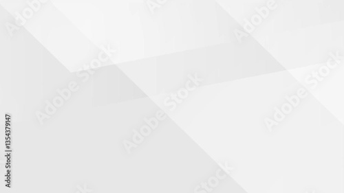 2D flat Animations loop 4K Gray tone and white color and background abstract art with waves cloth