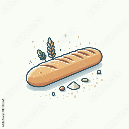 baguette, food, bread, bakery, breakfast, french, bun, meal, fresh, pastry, loaf, wheat, healthy, crust, tasty, nutrition, brown, isolated, flour, bake, organic, background, traditional, delicious, ce