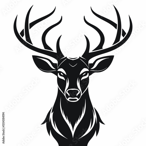 deer head vector