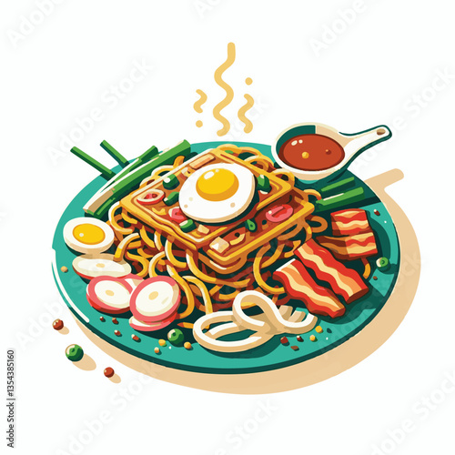 cuisine, delicious, traditional, meal, asian, food, dish, plate, singapore, dinner, malaysia, chinese, lunch, penang, stir, char, tasty, asia, teow, shrimp, noodles, sauce, noodle, hawker, popular, fr