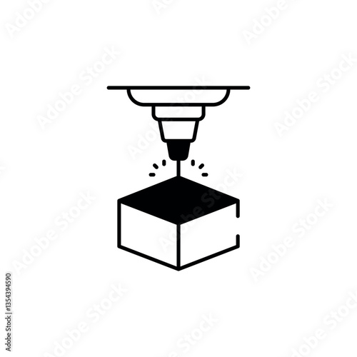 Hotbed and Hooted icon design with white background stock illustration