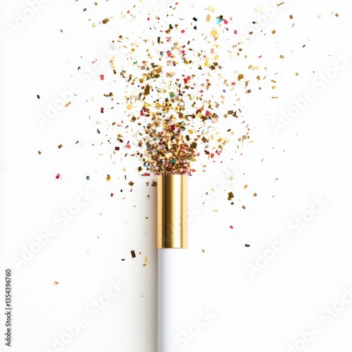 Celebrations Confetti Cannon Overview Year?s Gold
