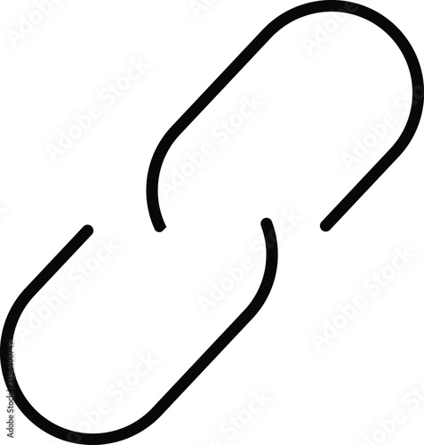 Hyperlink chain symbol icon