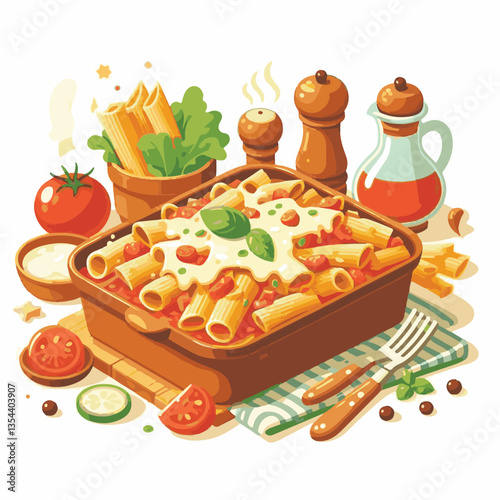 italian, food, sauce, pasta, cheese, dish, cuisine, ziti, tomato, plate, baked, meal, casserole, lunch, homemade, mozzarella, restaurant, basil, marinara, kitchen, dinner, parmesan, cooked, culture, t