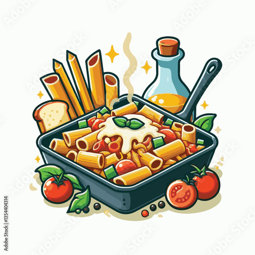 italian, food, sauce, pasta, cheese, dish, cuisine, ziti, tomato, plate, baked, meal, casserole, lunch, homemade, mozzarella, restaurant, basil, marinara, kitchen, dinner, parmesan, cooked, culture, t