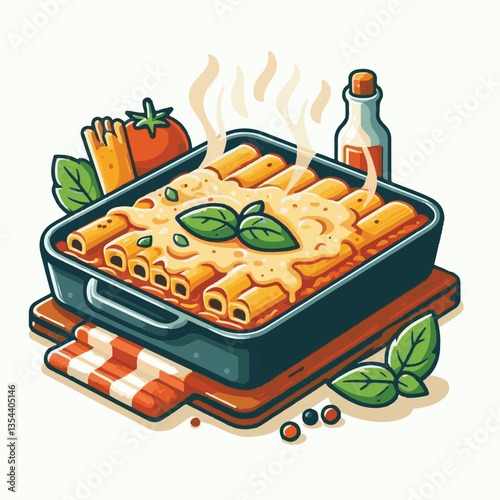 italian, food, sauce, pasta, cheese, dish, cuisine, ziti, tomato, plate, baked, meal, casserole, lunch, homemade, mozzarella, restaurant, basil, marinara, kitchen, dinner, parmesan, cooked, culture, t