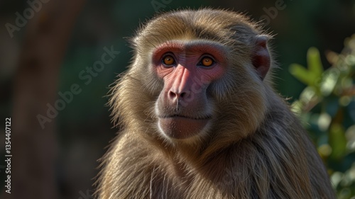 Close-up of a monkey's face (1)
