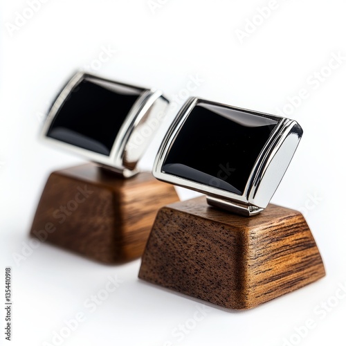 Generic Dad?s Cufflinks Perspective Base Background. photo