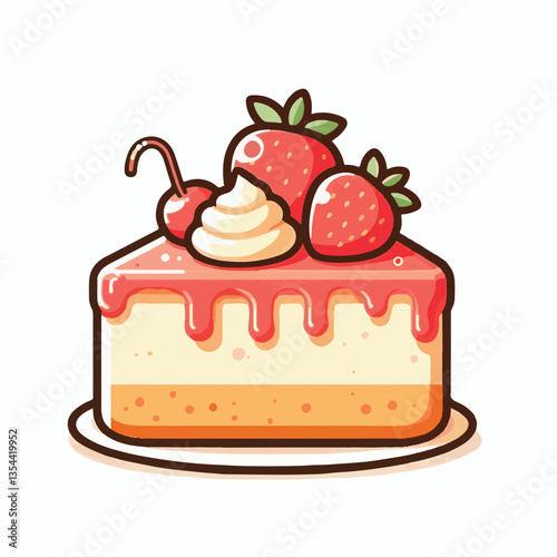 dessert, cheesecake, food, bakery, cake, delicious, slice, cream, cheese, sweet, piece, pie, pastry, tasty, baked, background, creamy, closeup, fruit, gourmet, snack, white, plate, eat, strawberry, ho