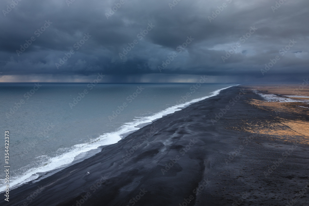 Iceland's diverse landscape features majestic mountains, dramatic coastlines, glaciers, and volcanic fields. A land of contrasts, where fire meets ice, offering breathtaking views for nature and trave