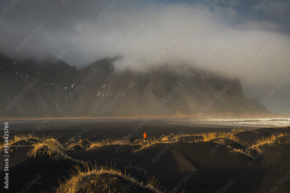 Iceland's diverse landscape features majestic mountains, dramatic coastlines, glaciers, and volcanic fields. A land of contrasts, where fire meets ice, offering breathtaking views for nature and trave
