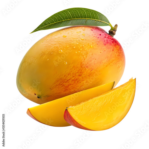 fresh fruit on transparent background PNG high quality 