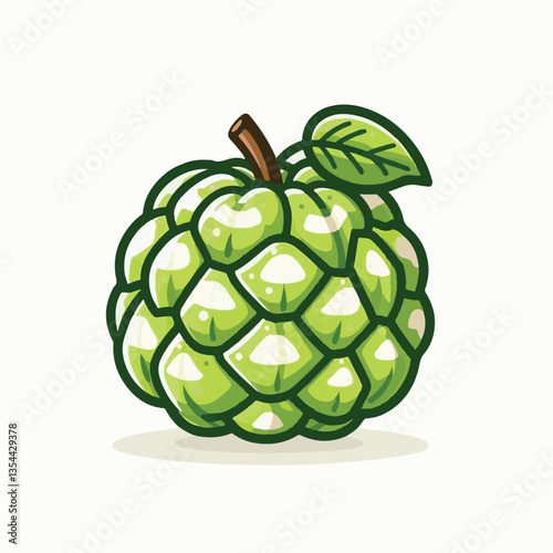cherimoya, green, fruit, fresh, food, ripe, exotic, sweet, tropical, organic, custard, background, healthy, raw, annona, white, custard apple, delicious, tasty, isolated, dessert, seed, half, chirimoy
