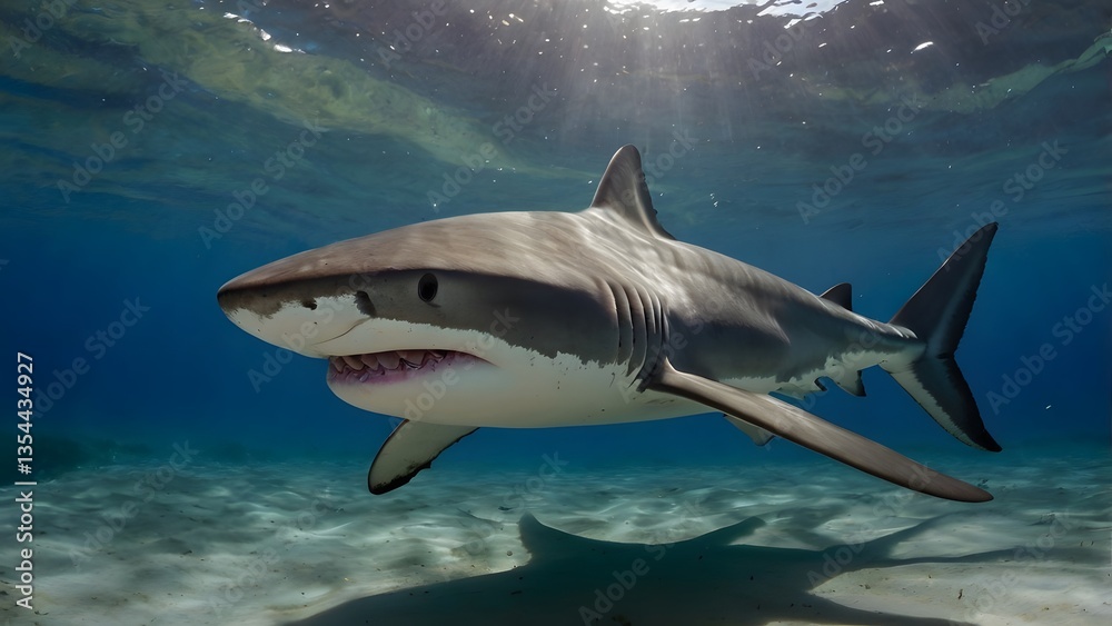 Fototapeta premium shark fish photografy