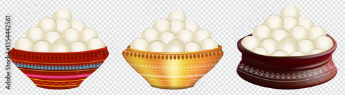 Four Bowls of White Sweets, Bengali New Year, Pohela Boishakh