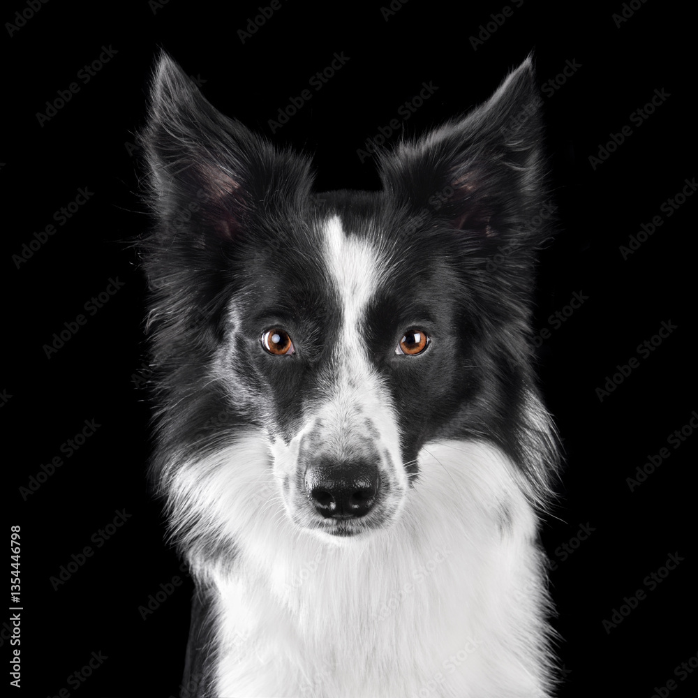 Fototapeta premium Portrait of border collie dog