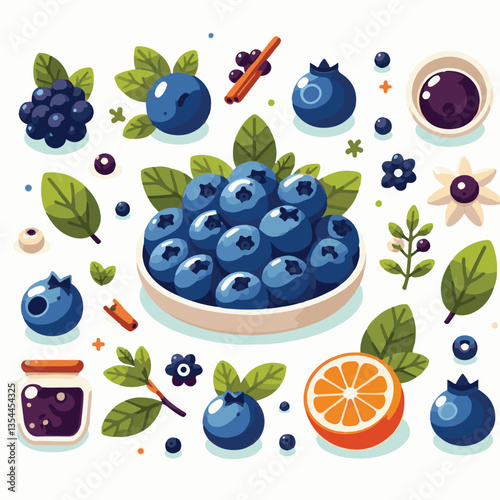 blueberry, bilberry, fresh, background, berry, food, blue, healthy, fruit, delicious, ripe, closeup, natural, white, dessert, leaves, organic, raw, sweet, vegetarian, berries, huckleberry, nutrition, 