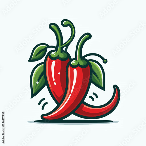 food, red, chili, hot, spicy, spice, pepper, vegetable, chilli, fresh, isolated, vector, background, ingredient, mexican, cuisine, organic, cooking, cayenne, taste, heat, flavor, healthy, white, papri