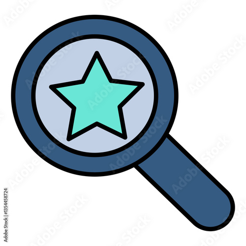 Qualitative Research vector icon