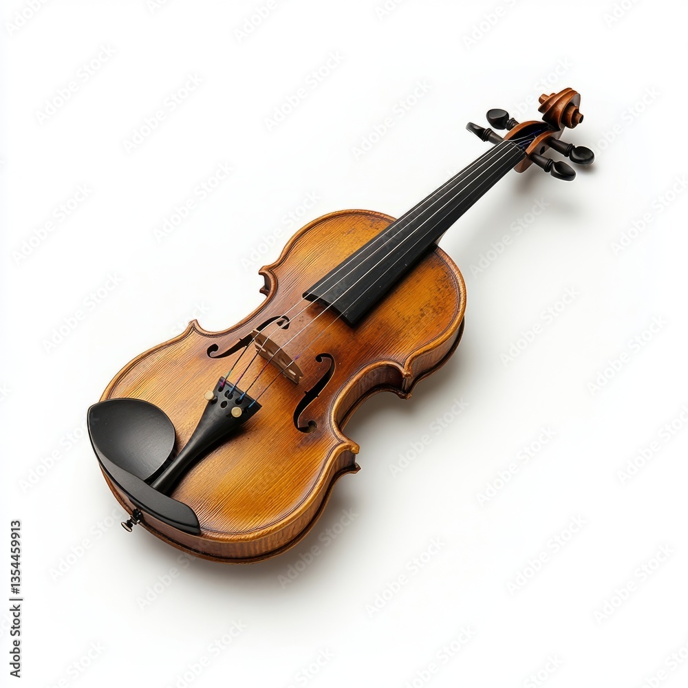 Fototapeta premium Generic Reel Fiddle Moment Day Background. Body Strings