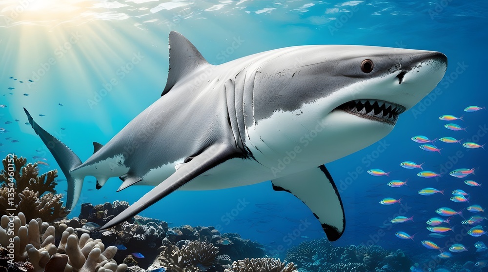 Fototapeta premium shark fish photografy