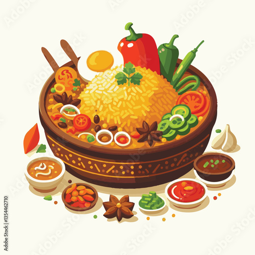 chicken, dinner, spicy, indian, cuisine, dish, asian, basmati, rice, meat, food, lunch, background, biryani, cooked, delicious, healthy, meal, india, restaurant, arabic, cooking, homemade, isolated, t
