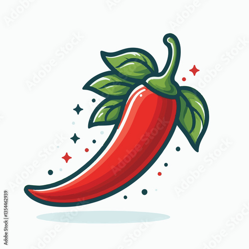 food, red, chili, hot, spicy, spice, pepper, vegetable, chilli, fresh, isolated, vector, background, ingredient, mexican, cuisine, organic, cooking, cayenne, taste, heat, flavor, healthy, white, papri