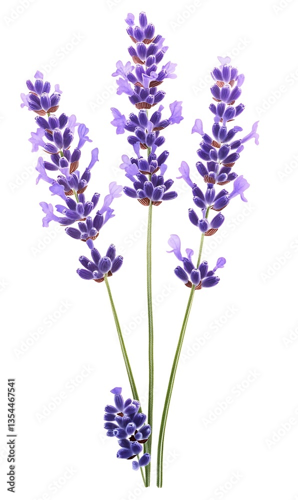 Obraz premium a watercolor of purple flowers