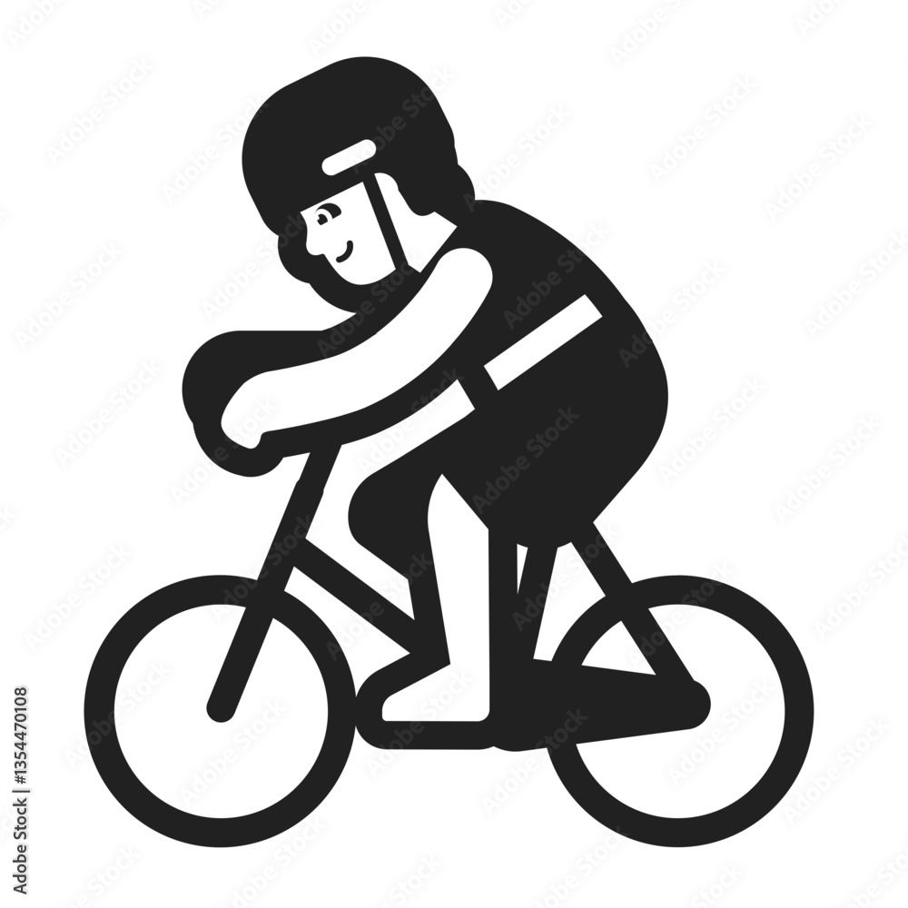 Obraz premium Cyclist