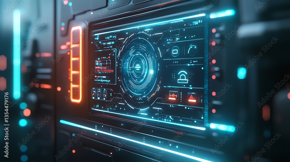 High tech AI controlled interface futuristic high resolution picture High tech AI controlled interface futuristic high resolution picture
