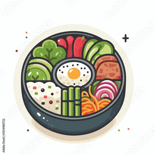 bibimbap, asian, cuisine, meal, healthy, delicious, food, rice, gourmet, korean food, vegetable, cooking, dinner, fresh, colorful, bowl, lunch, traditional, dish, egg, beef, spicy, korean, carrot, mea