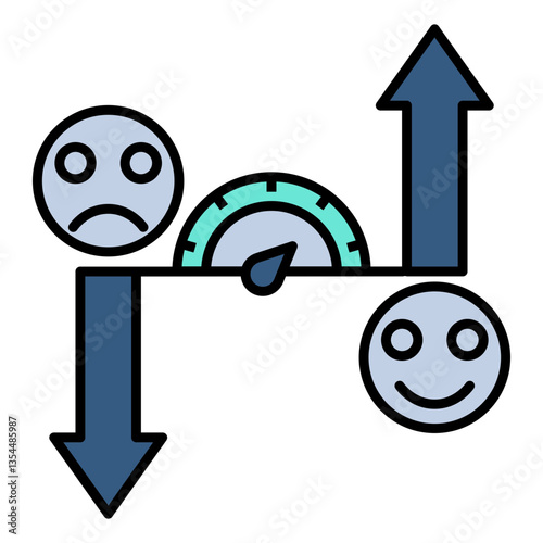 Net Promote vector icon