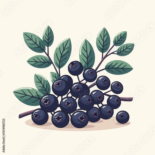 chokeberry, nature, leaf, plant, aronia, berry, fruit, black, ripe, branch, food, green, fresh, healthy, natural, garden, background, nutrition, organic, bush, berries, autumn, raw, closeup, leaves, h