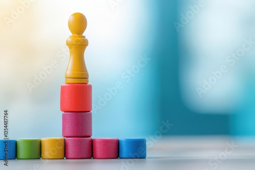 An entrepreneur in a focused decision making process, with clear goals and outcomes in mind for their business