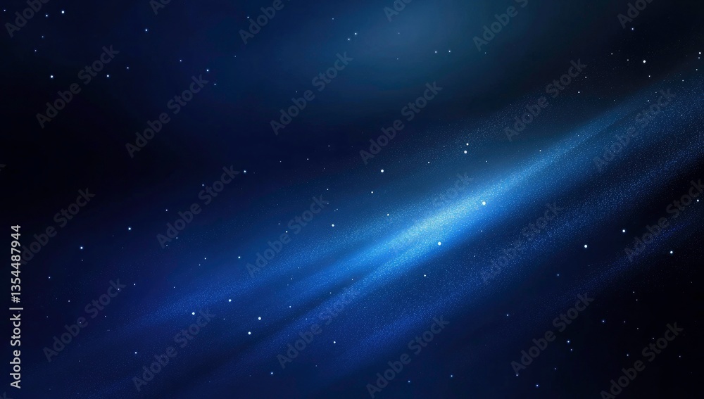 Obraz premium Deep Space Galaxy with Starry Night Sky