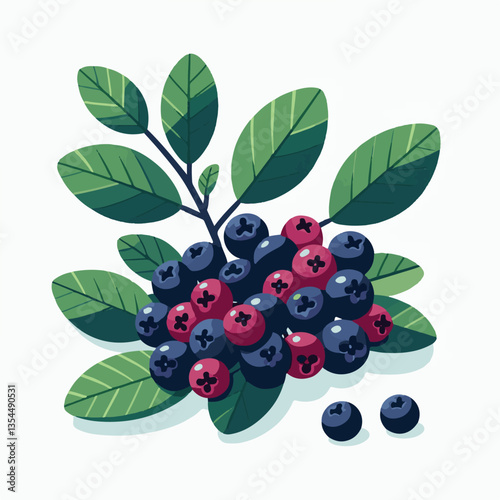 chokeberry, nature, leaf, plant, aronia, berry, fruit, black, ripe, branch, food, green, fresh, healthy, natural, garden, background, nutrition, organic, bush, berries, autumn, raw, closeup, leaves, h