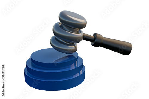 3d rendering, 3d realistic, 3d render, hammer strike, transparent background